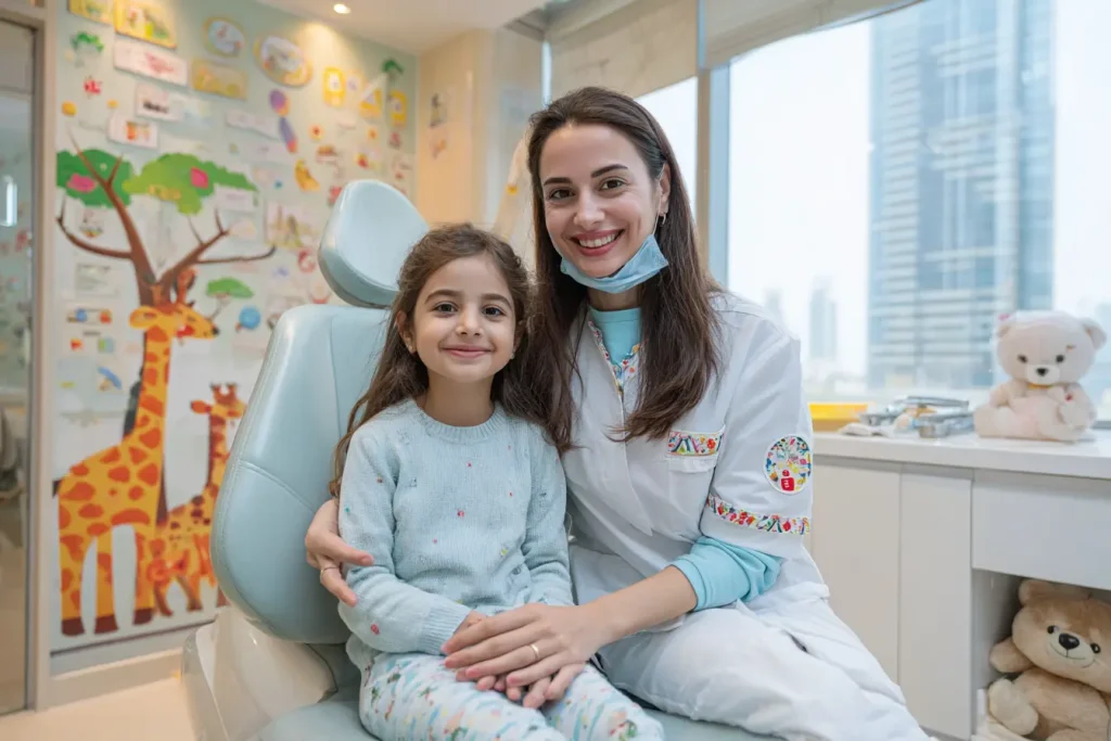 Kids Dentist dubai in alma Polyclinic