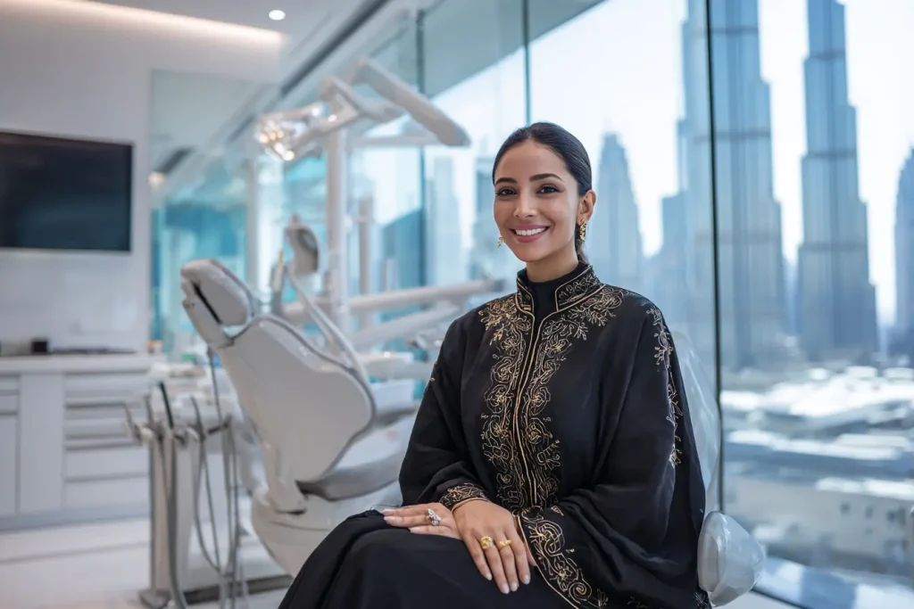 Dental implants Dubai consultation for restoring missing teeth at Alma Polyclinic