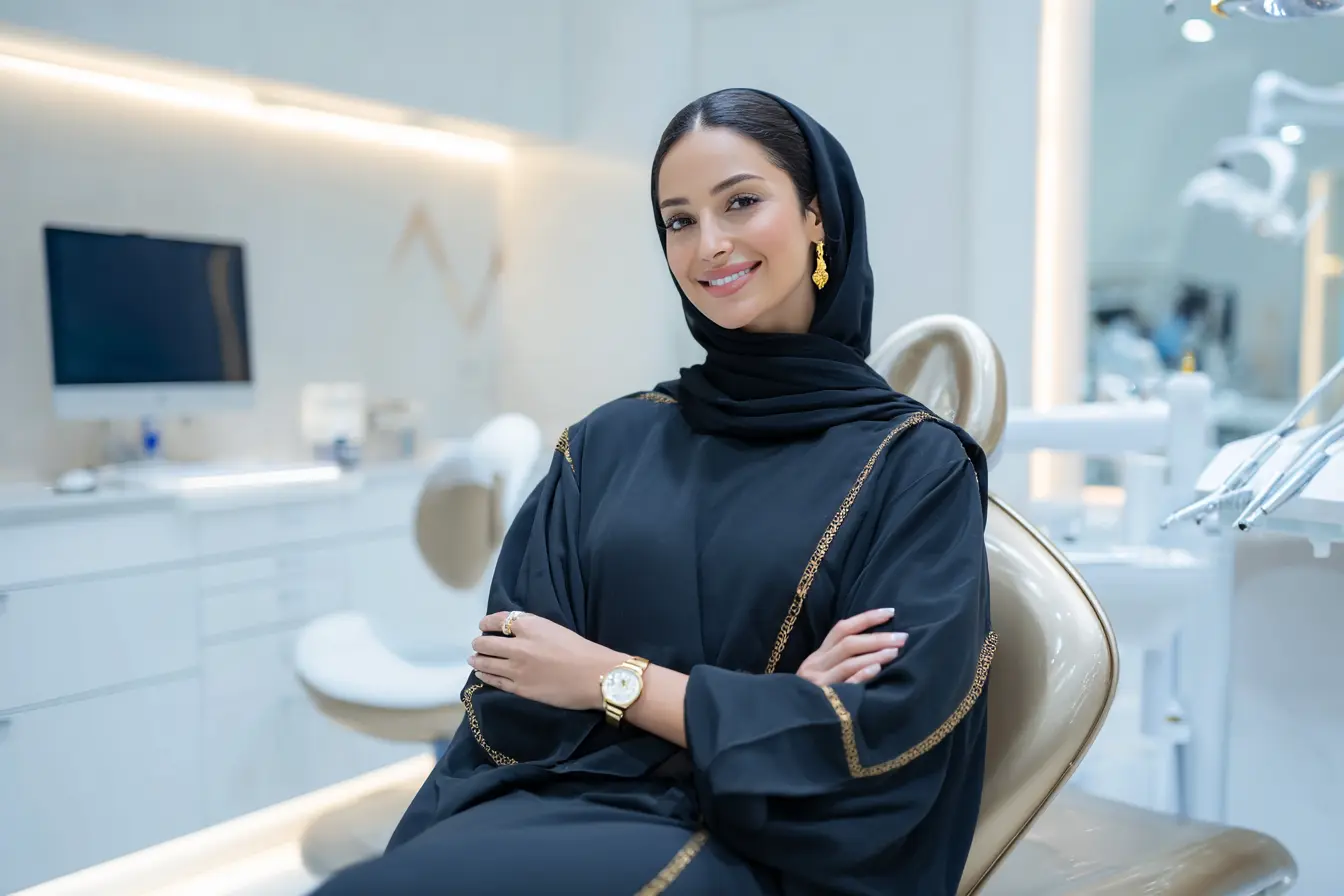 Professional Teeth Whitening at Alma Polyclinic Dubai