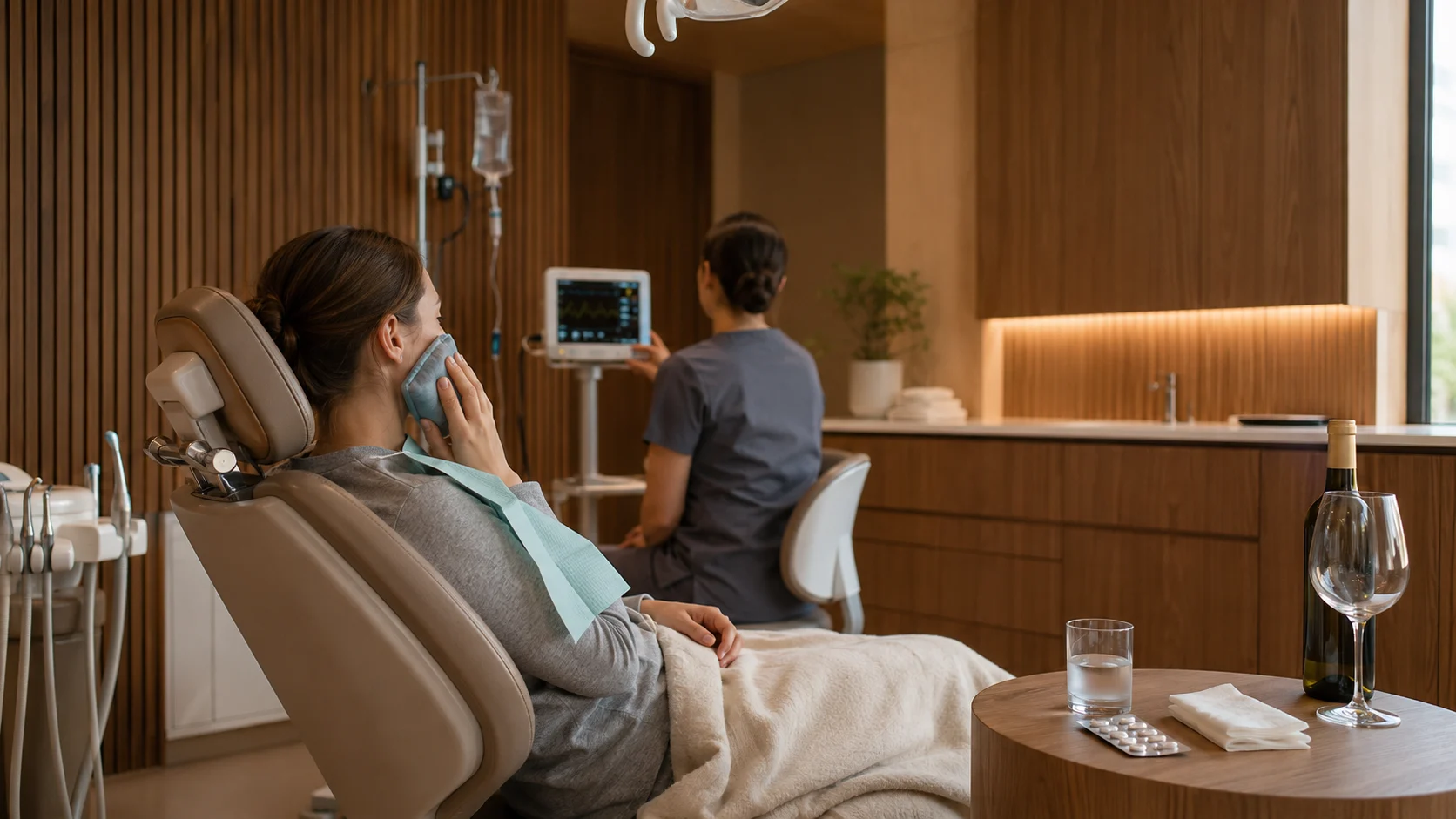 Root canal treatment aftercare and hydration