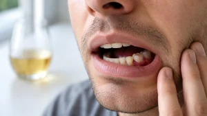 Alcohol and root canal treatment aftercare