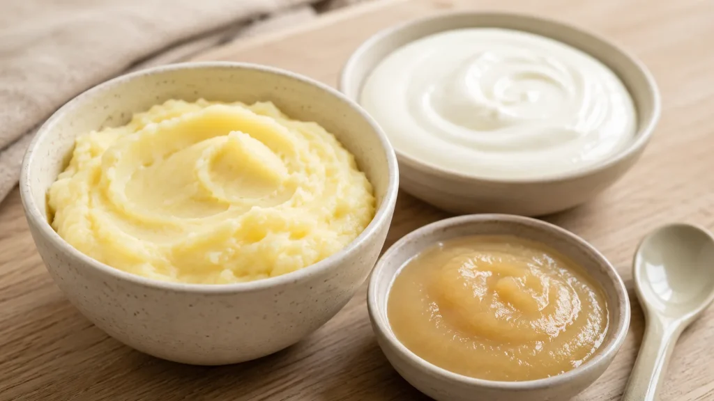 Soft foods for the first day after dental surgery