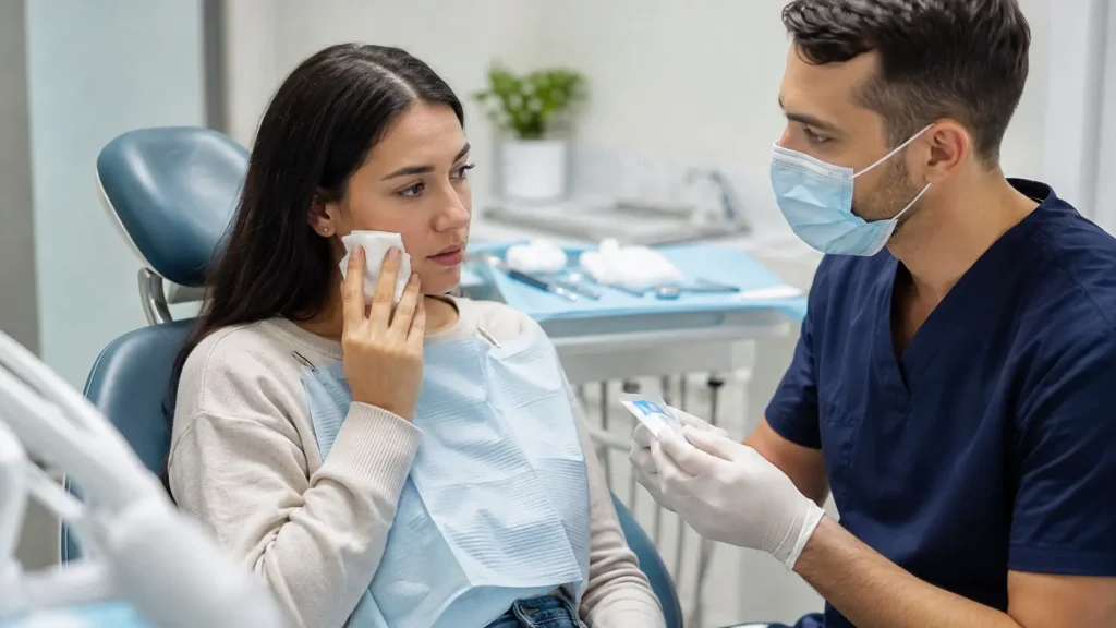 Medication safety and pain relief precautions during tooth extraction recovery