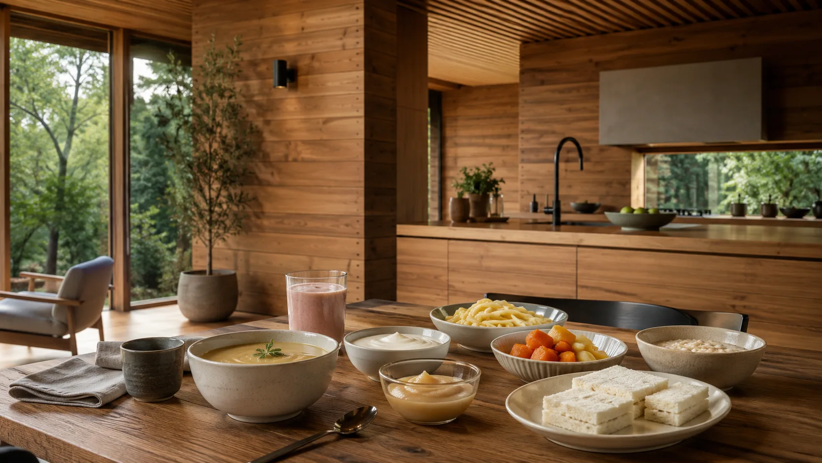 Soft foods after dental implant surgery