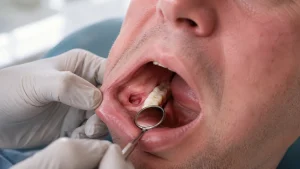 Bone infection after tooth extraction symptoms and jaw pain
