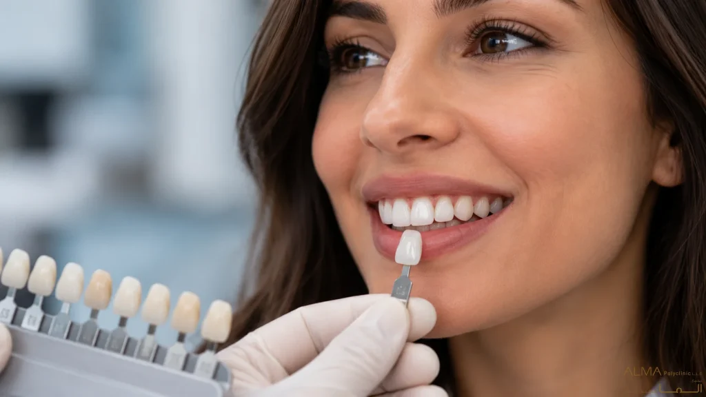 How do teeth look under veneers before and after treatment